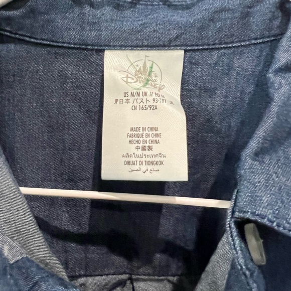 Disney’s Mickey and Minnie Mouse Holiday Denim Shirt - Picture 4 of 6